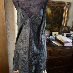 Black Short Night Slip